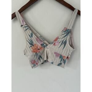 Gilly Hicks Dreamworthy Soft Scoop Loungelette Wide Ribbed Cami Tank Top Size M